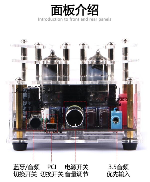 TDA7377 Hi-Fi Audio Stereo Tube Amplifier - Image 5